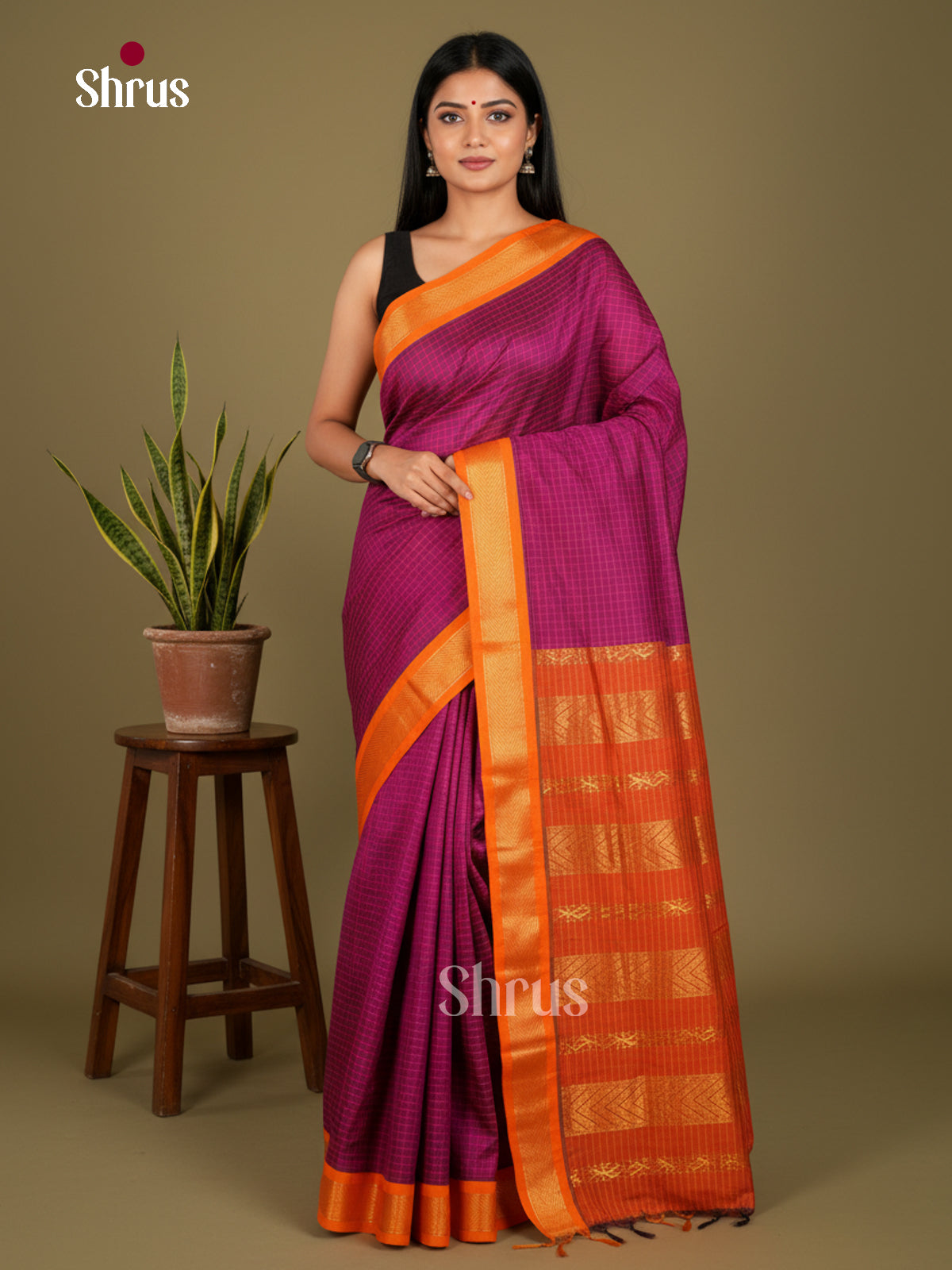 Kalyani Cotton Saree - ECS04169 - Shop on Shrus.com