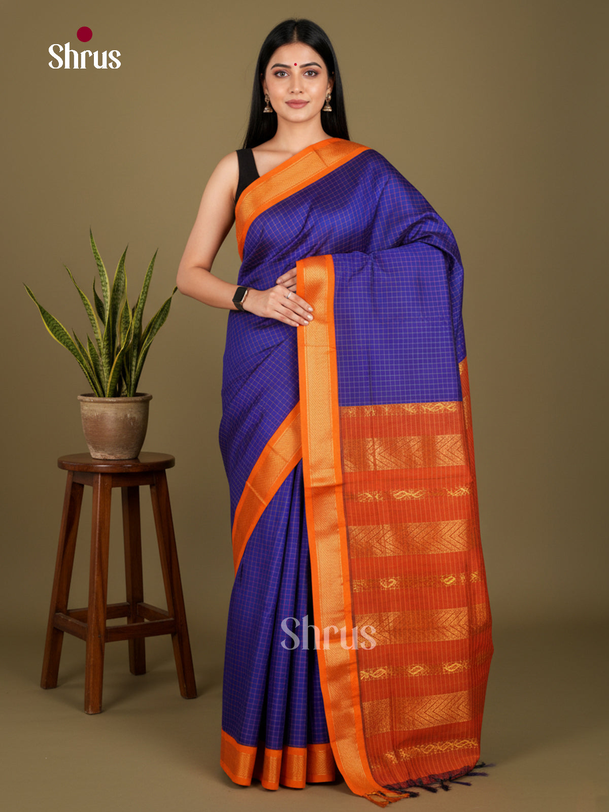 Kalyani Cotton Saree - ECS04171 - Shop on Shrus.com