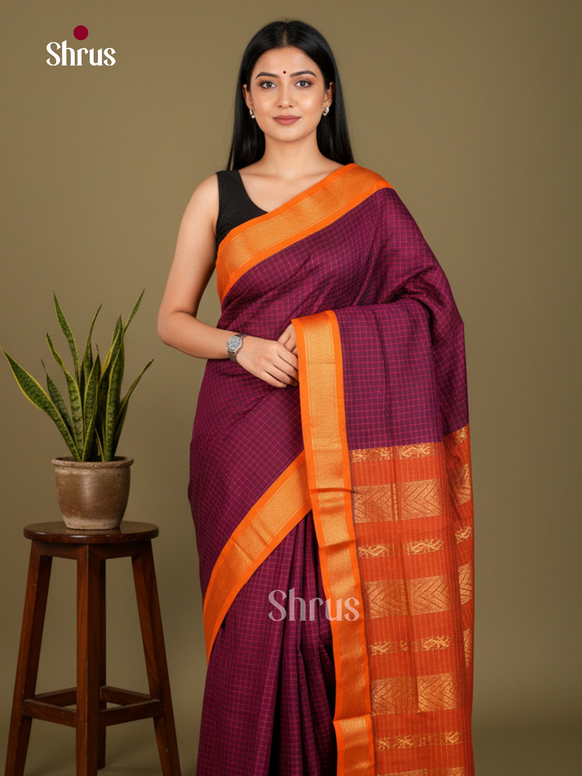Kalyani Cotton Saree - ECS04175 - Shop on Shrus.com