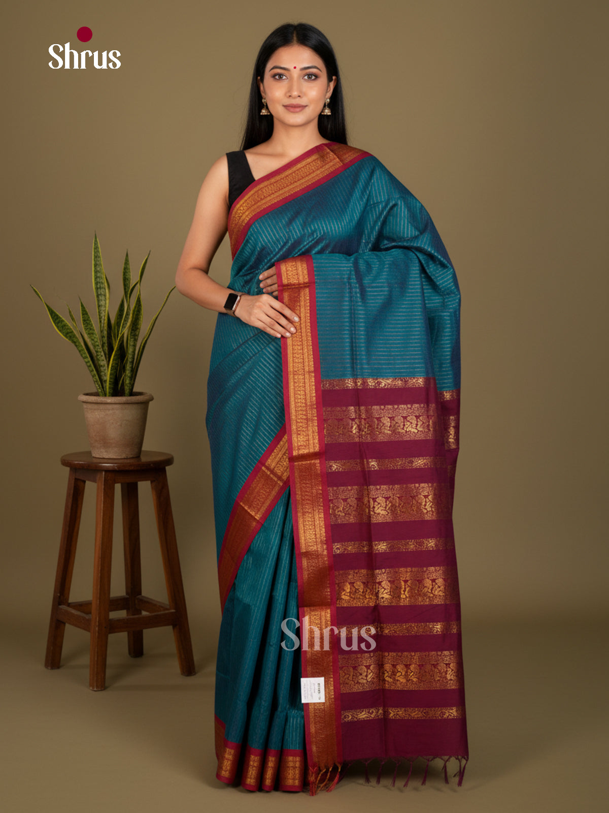Kalyani Cotton Saree - ECS04185 - Shop on Shrus.com