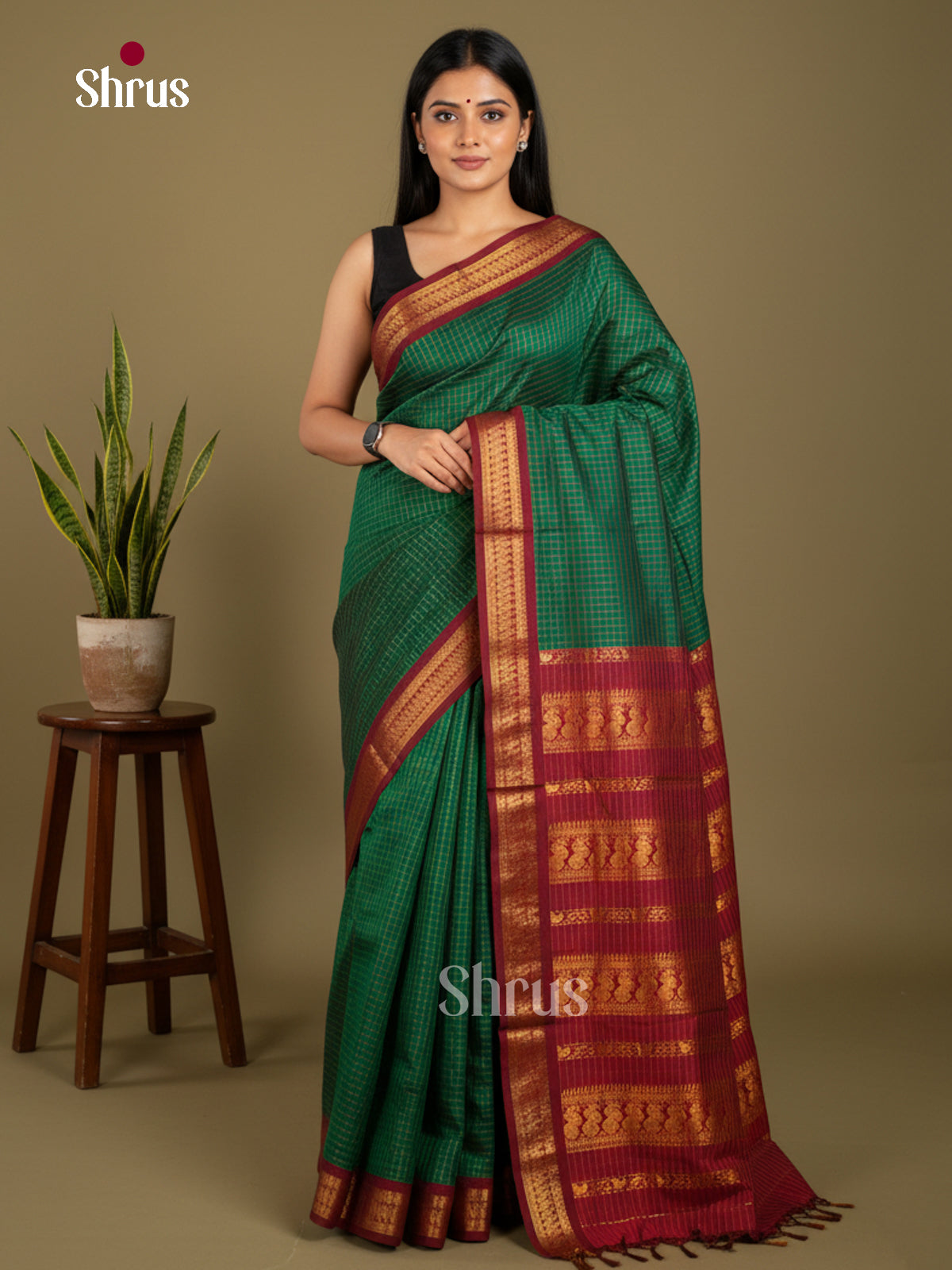 Kalyani Cotton Saree - ECS04194 - Shop on Shrus.com