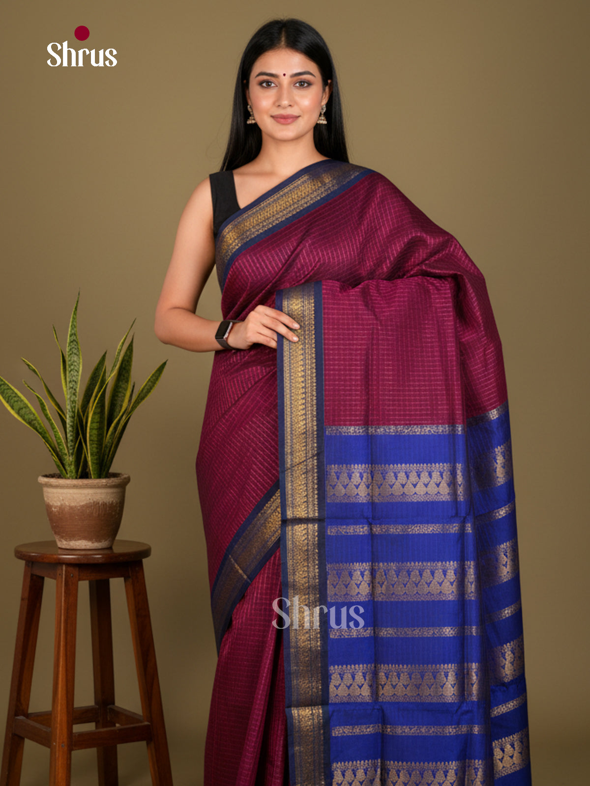 Kalyani Cotton Saree - ECS04196 - Shop on Shrus.com