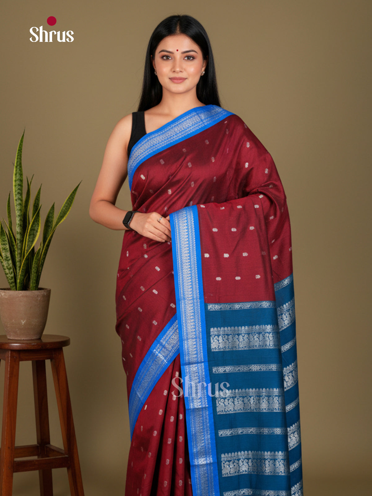 Kalyani Cotton Saree - ECS04222 - Shop on Shrus.com