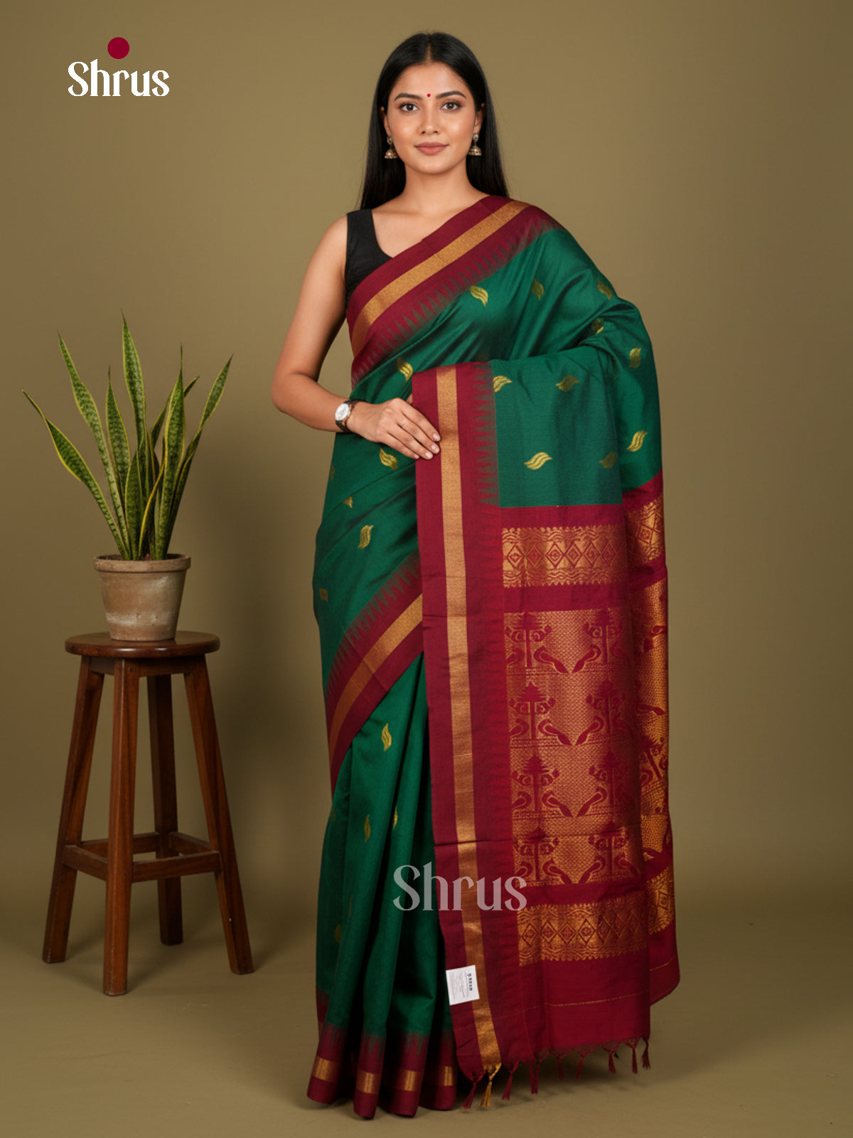 Kalyani Cotton Saree - ECS04230 - Shop on Shrus.com