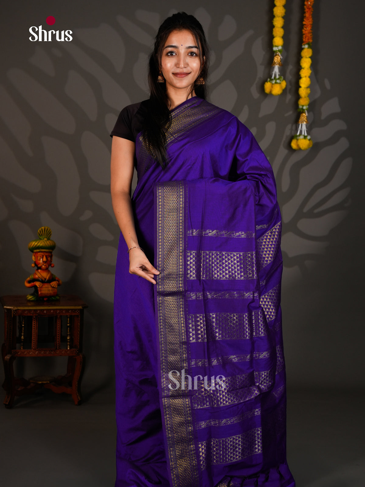 Kalyani Cotton Saree - ECS04263 - Shop on Shrus.com