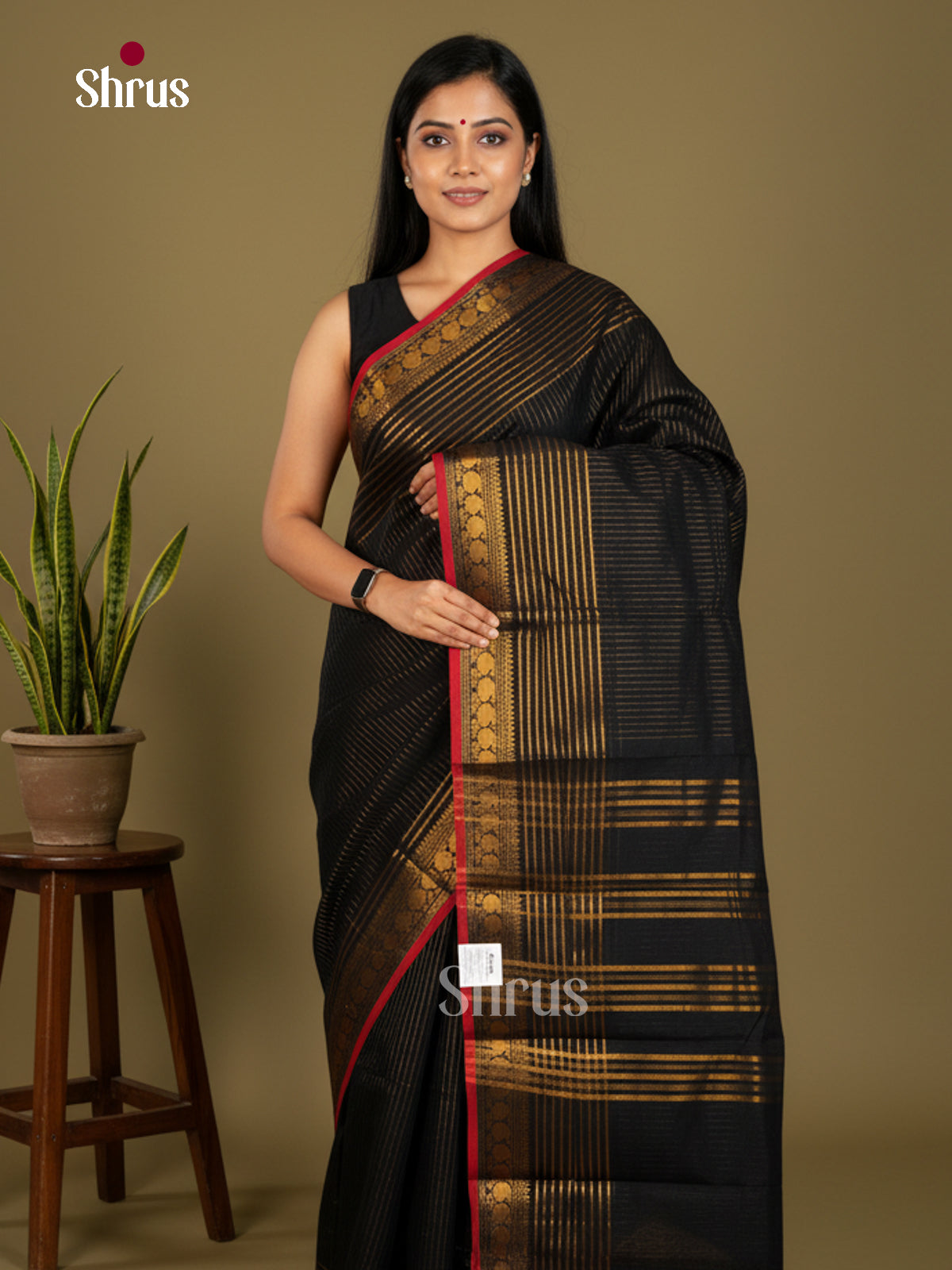 Chettinad Cotton-Without Blouse Saree - ECS04375 - Shop on Shrus.com