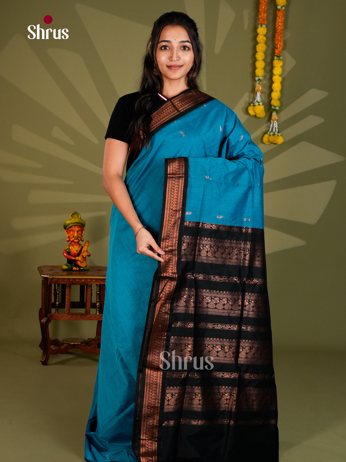 Kalyani Cotton Saree - ECS06001 - Shop on Shrus.com