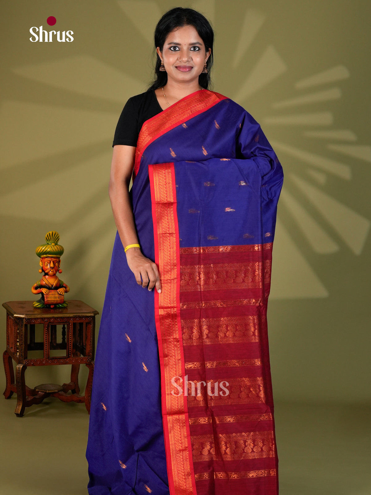 Kalyani Cotton Saree - ECS06011 - Shop on Shrus.com