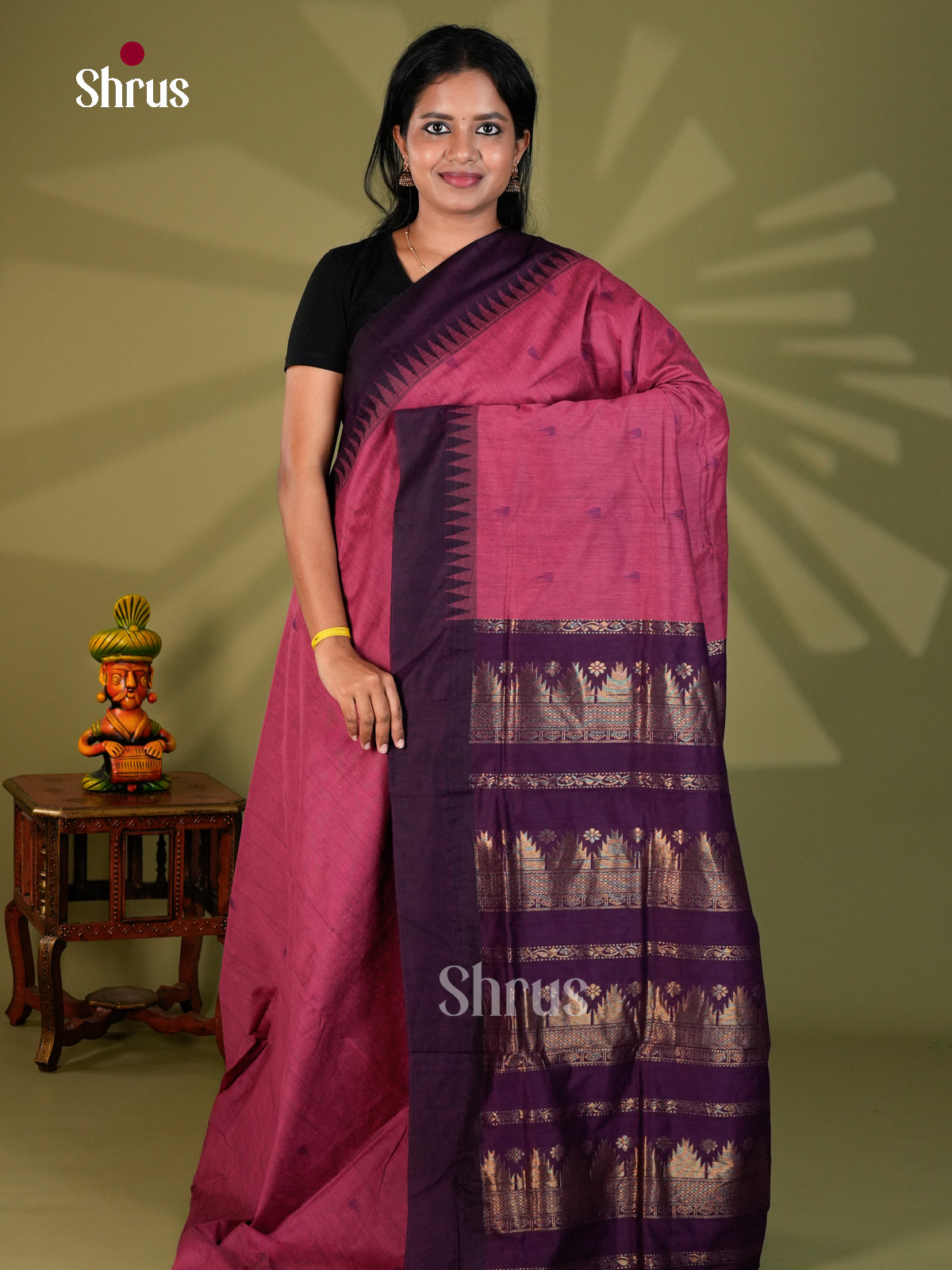 Kalyani Cotton Saree - ECS06017 - Shop on Shrus.com