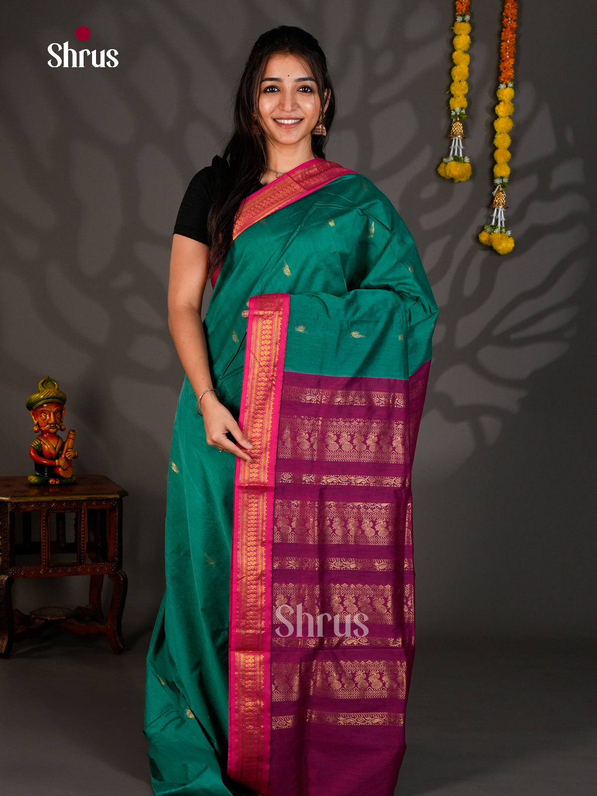 Kalyani Cotton Saree - ECS06024 - Shop on Shrus.com