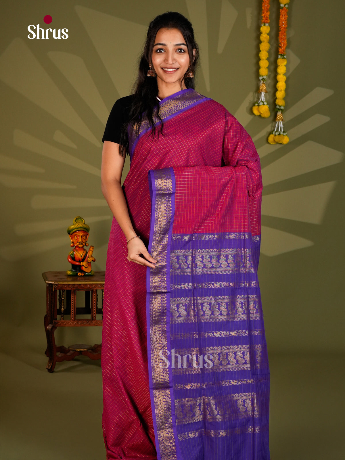 Kalyani Cotton Saree - ECS06040 - Shop on Shrus.com