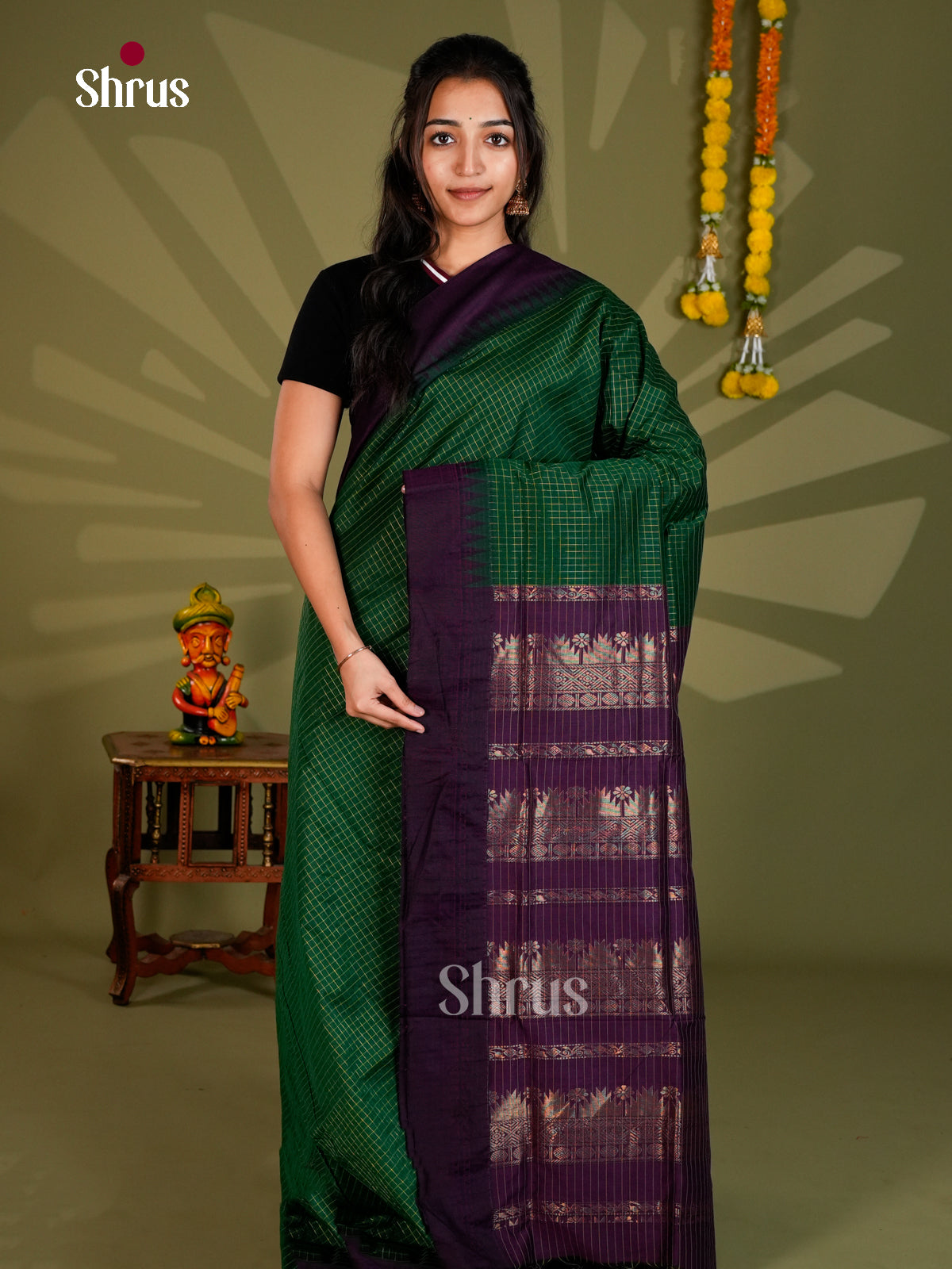 Kalyani Cotton Saree - ECS06045 - Shop on Shrus.com