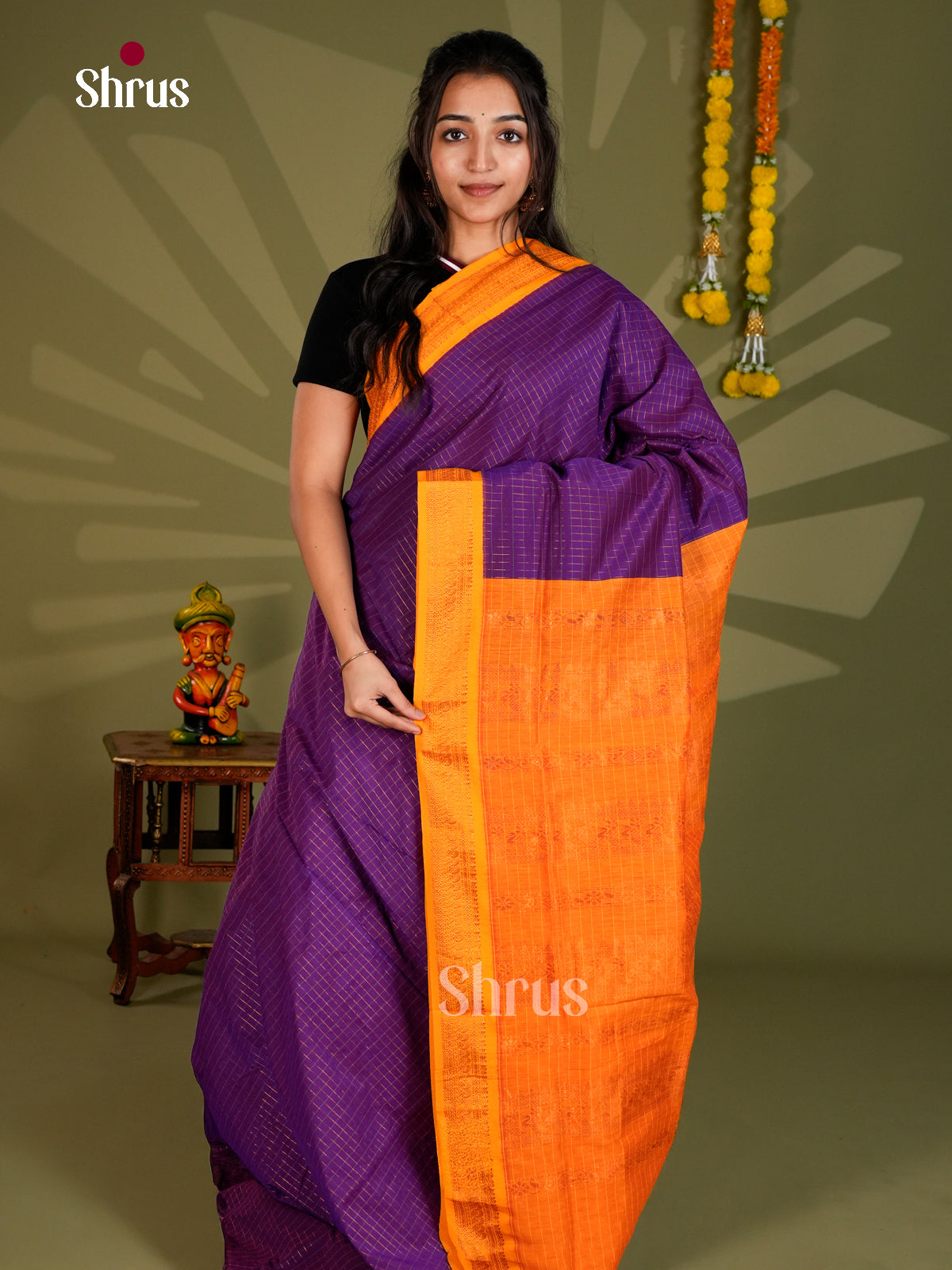 Kalyani Cotton Saree - ECS06046 - Shop on Shrus.com