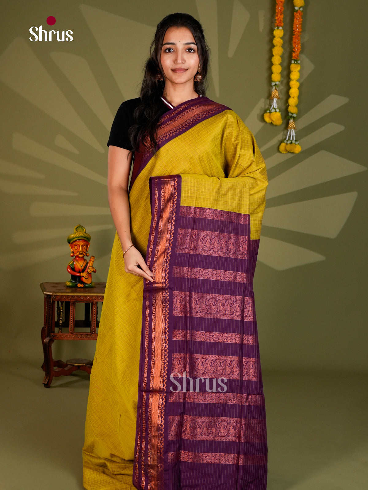 Kalyani Cotton Saree - ECS06047 - Shop on Shrus.com