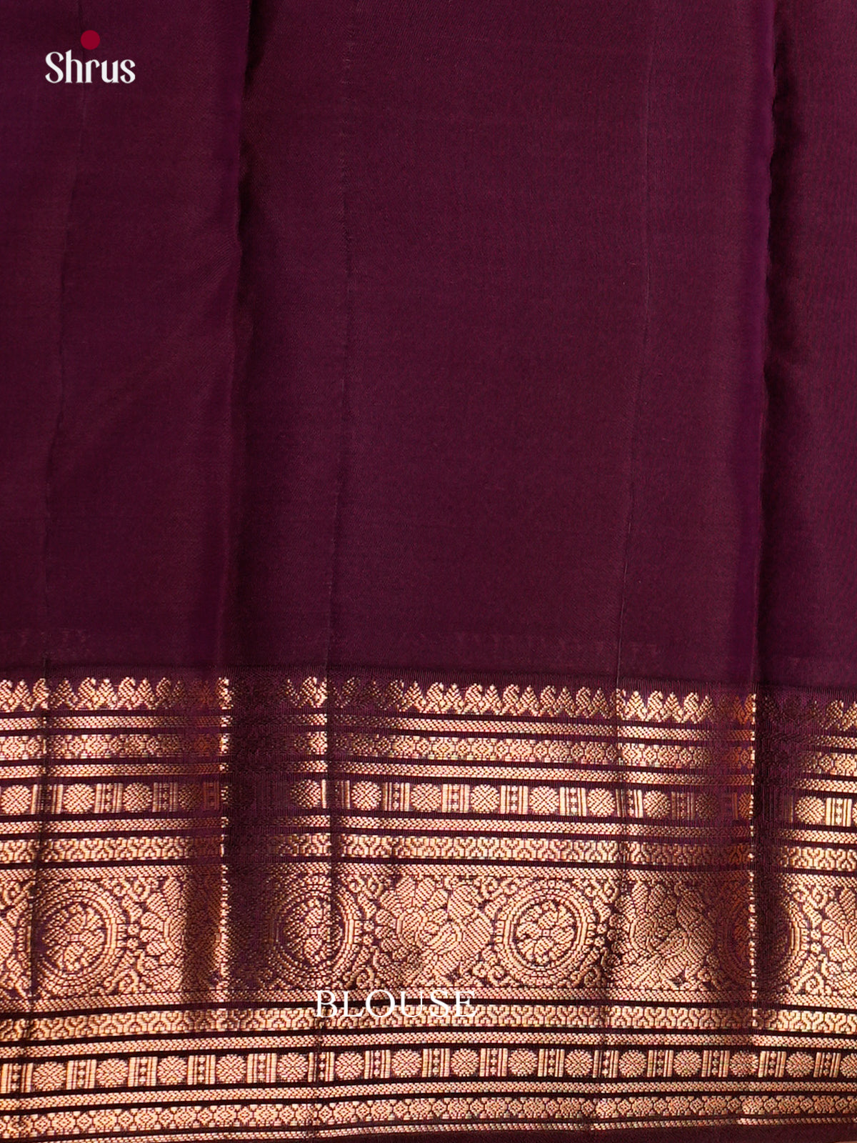 Kanchipuram-halfpure Saree - ECS06151 - Shop on Shrus.com