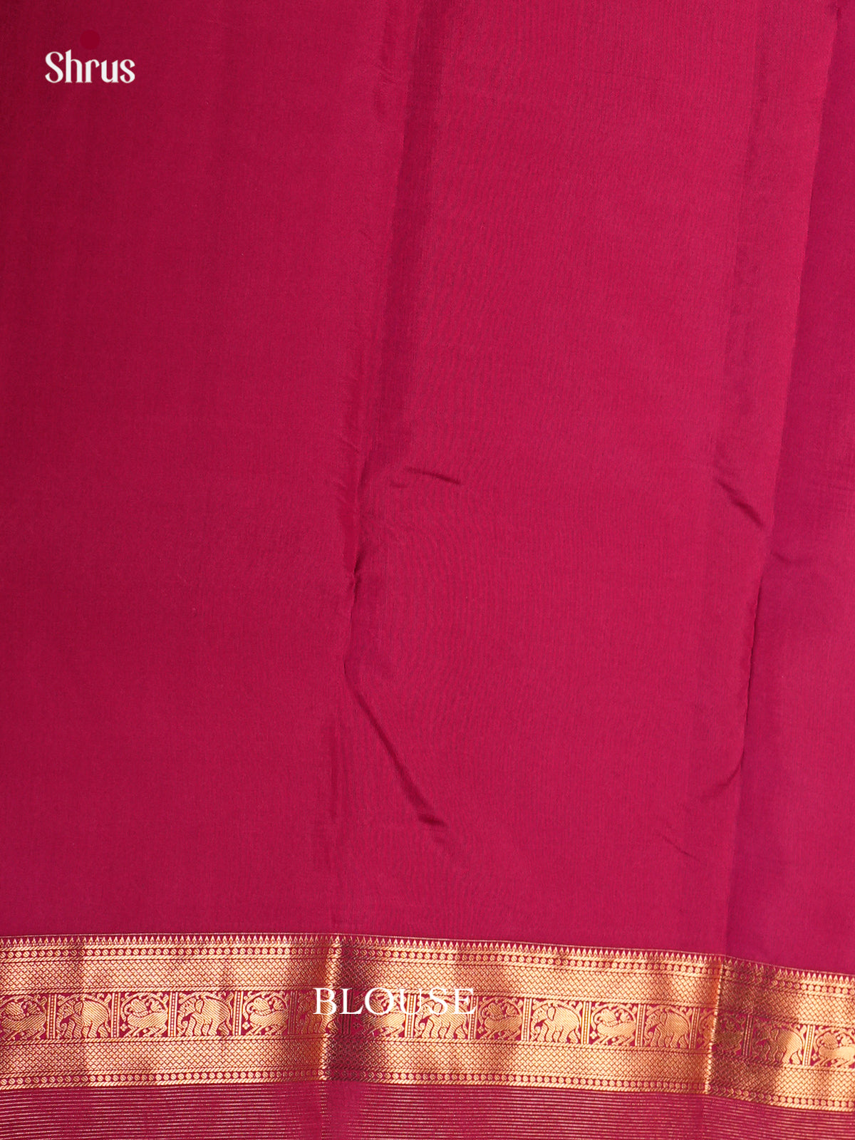 Kanchipuram-halfpure Saree - ECS06152 - Shop on Shrus.com