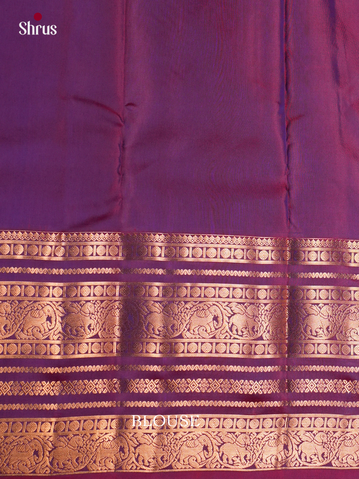 Kanchipuram-halfpure Saree - ECS06165 - Shop on Shrus.com