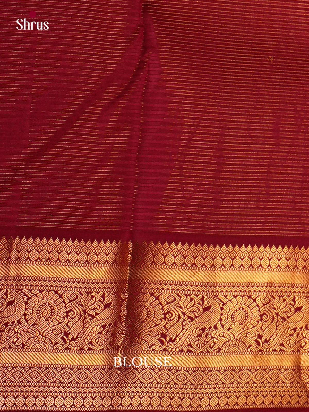 Kanchipuram silk Saree - ECS06185 - Shop on Shrus.com