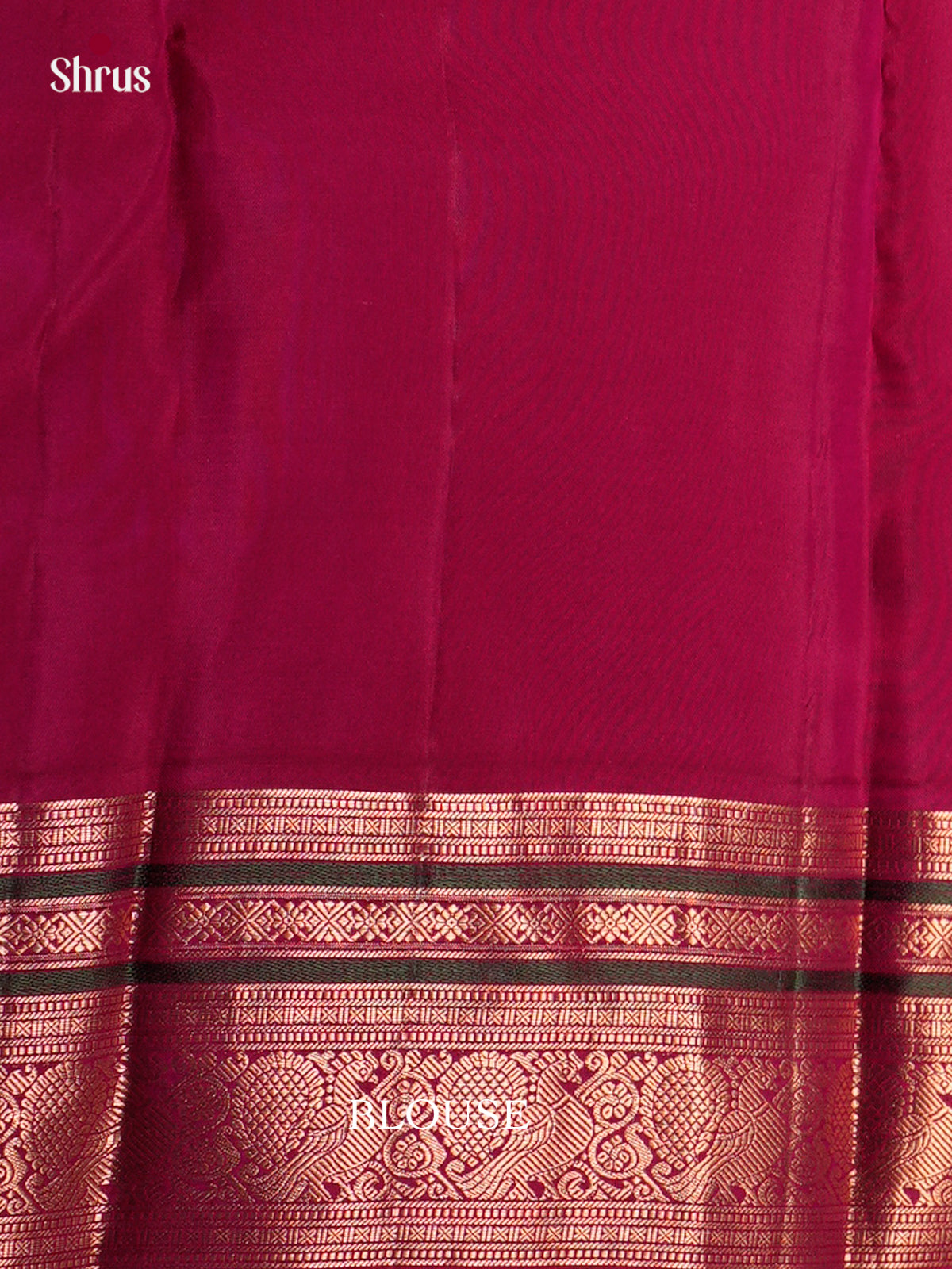 Kanchipuram silk Saree - ECS06190 - Shop on Shrus.com