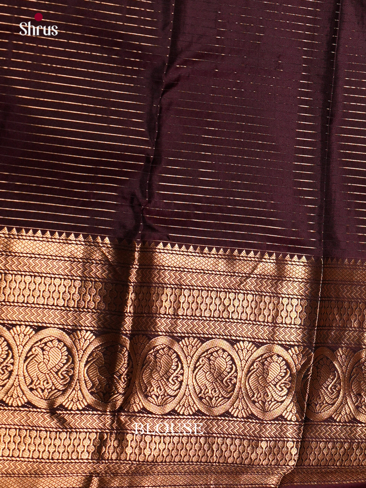 Kanchipuram silk Saree - ECS06209 - Shop on Shrus.com