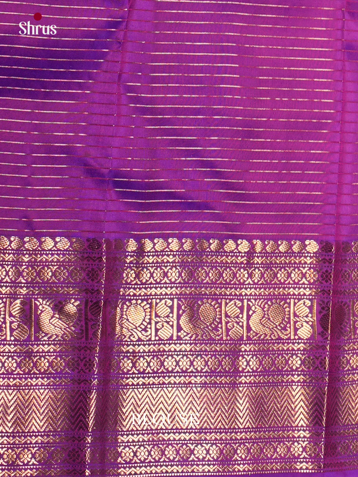 Kanchipuram silk Saree - ECS06213 - Shop on Shrus.com