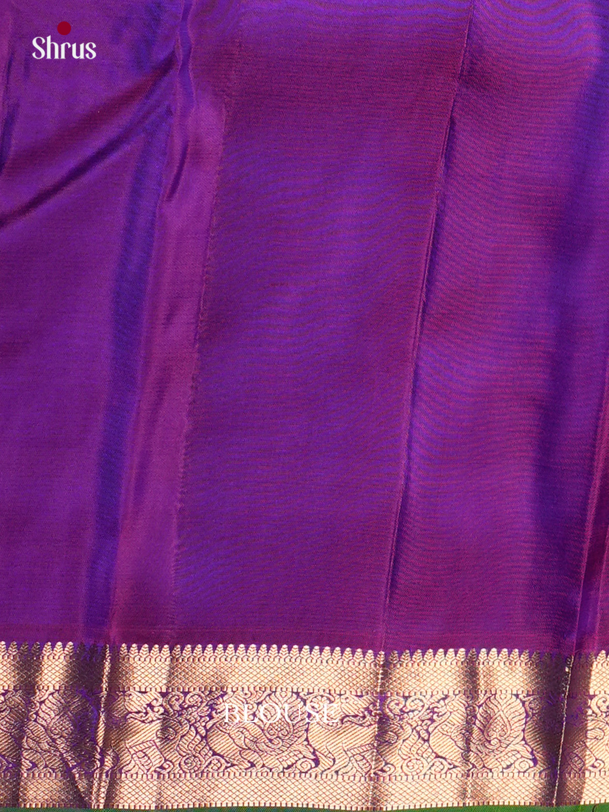 Kanchipuram silk Saree - ECS06218 - Shop on Shrus.com