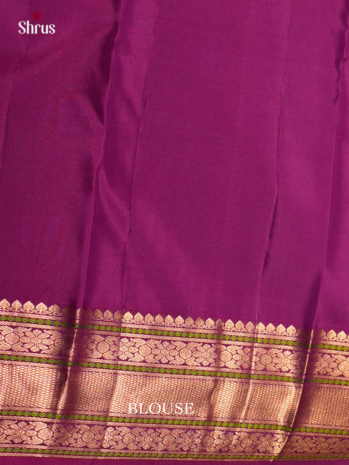 Kanchipuram silk Saree - ECS06220 - Shop on Shrus.com