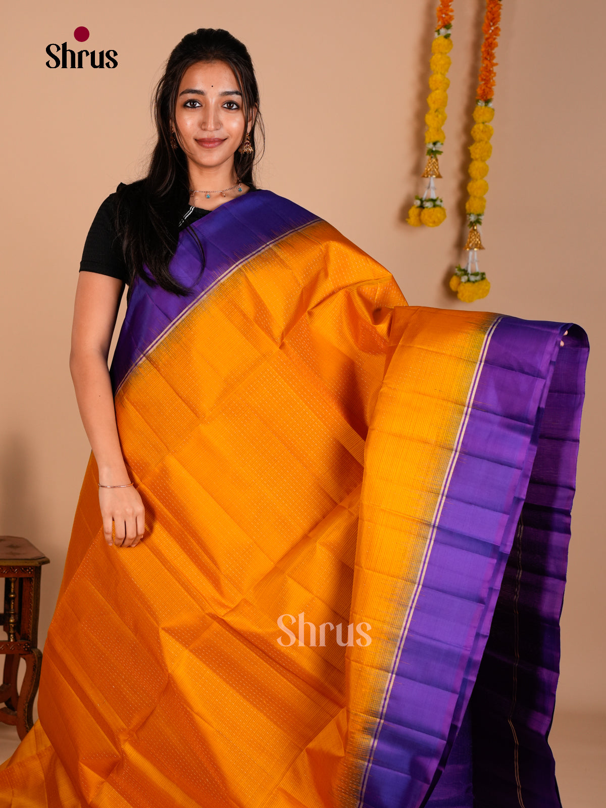 Soft Silk Saree - ECS06284 - Shop on Shrus.com