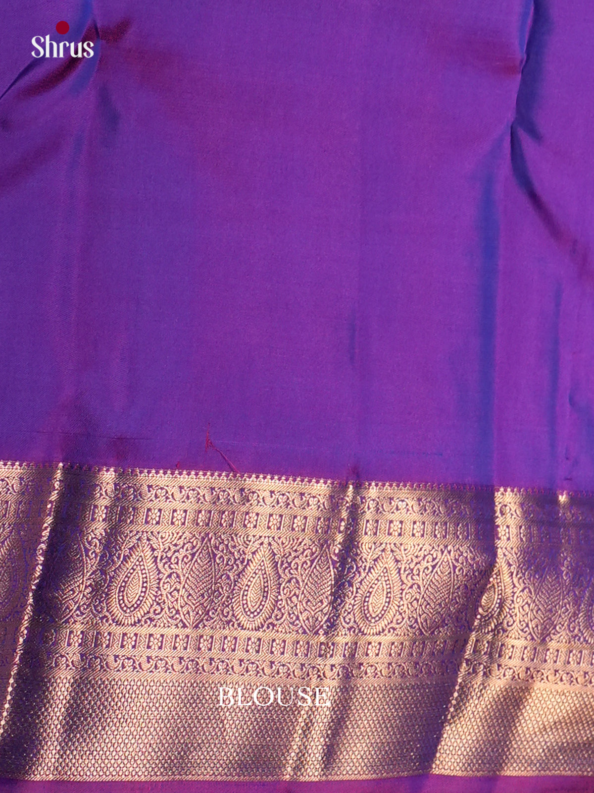 Kanchipuram silk Saree - ECS06300 - Shop on Shrus.com