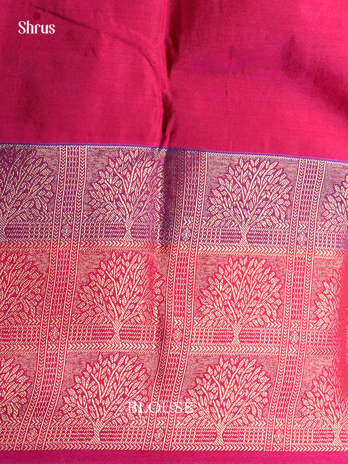 Semi Kanchipuram Saree - ECS09223 - Shop on Shrus.com