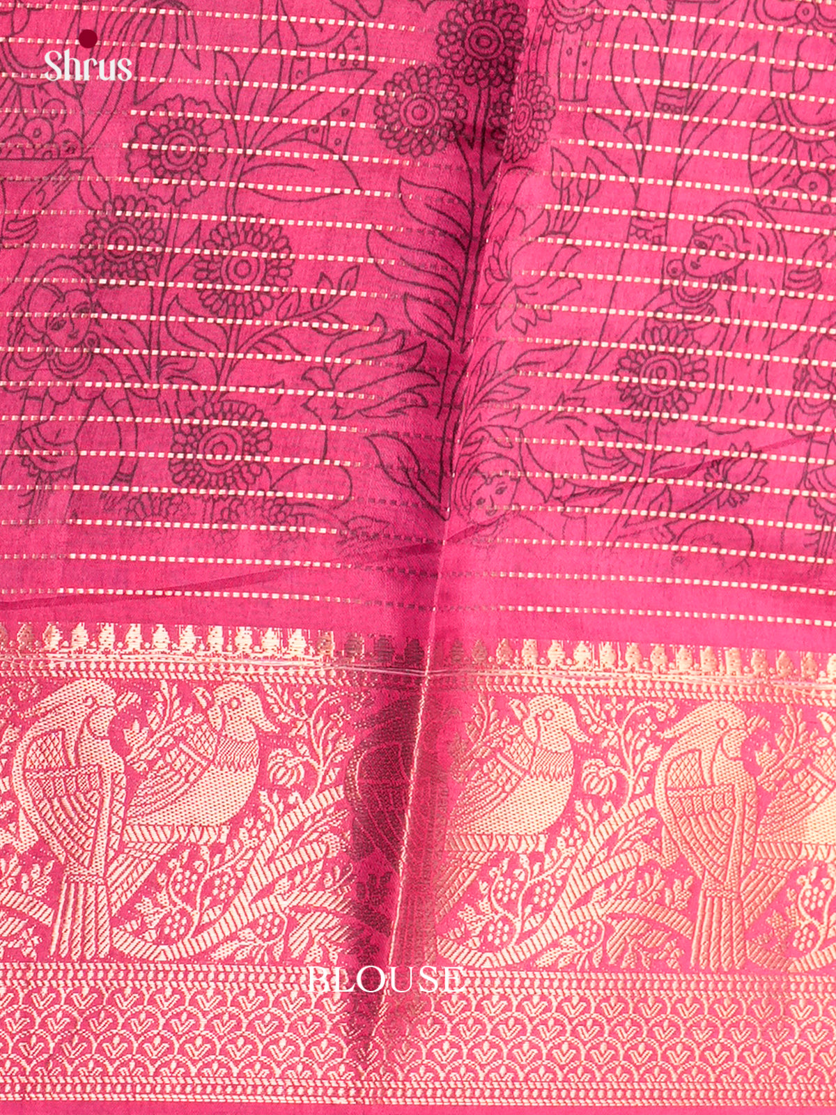 Semi Tussar Saree - ECS09271 - Shop on Shrus.com