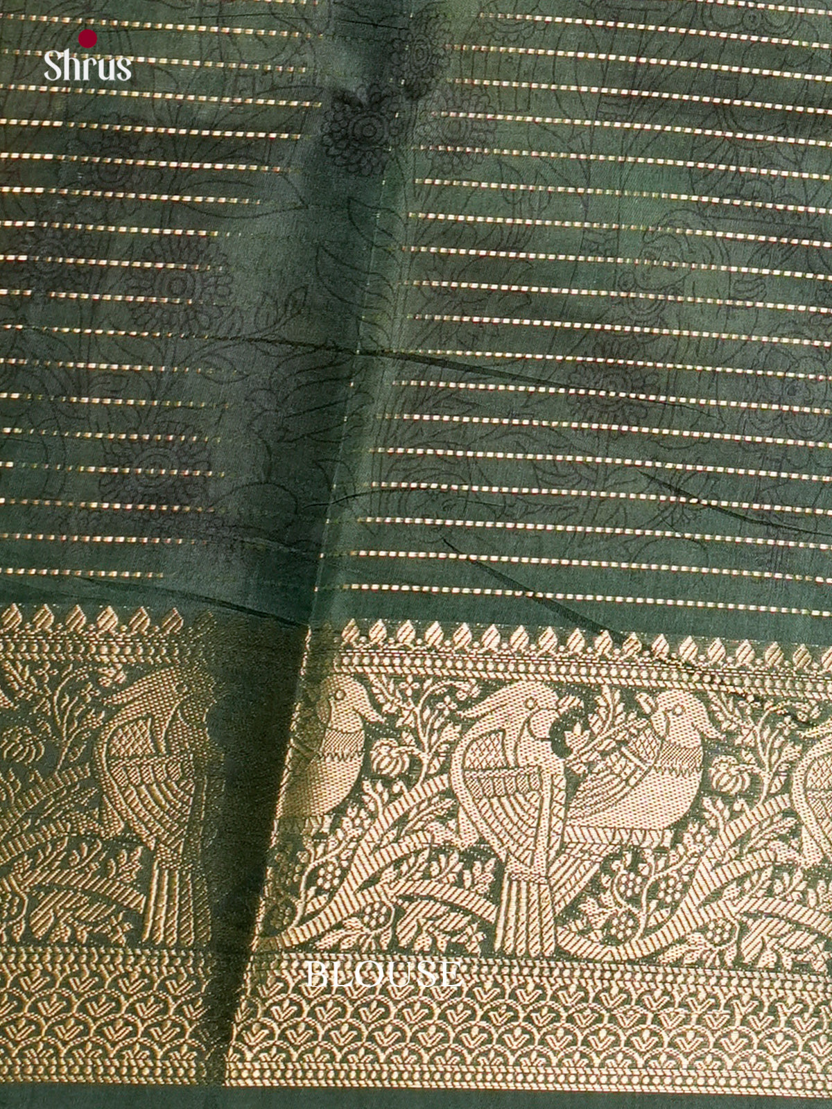 Semi Tussar Saree - ECS09279 - Shop on Shrus.com