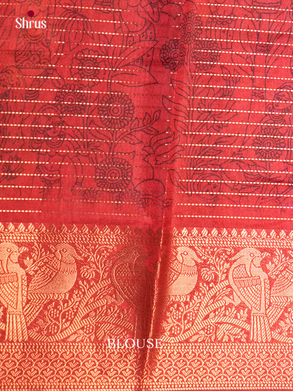 Semi Tussar Saree - ECS09280 - Shop on Shrus.com