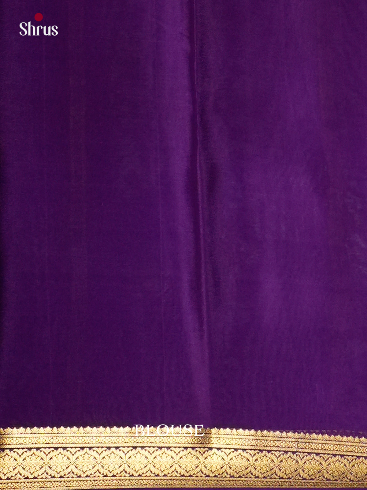 Mysore Silk Saree - ECS10048 - Shop on Shrus.com