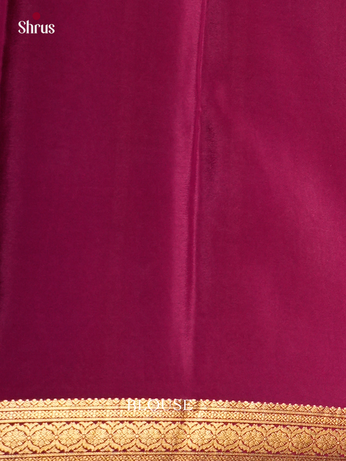 Mysore Silk Saree - ECS10054 - Shop on Shrus.com