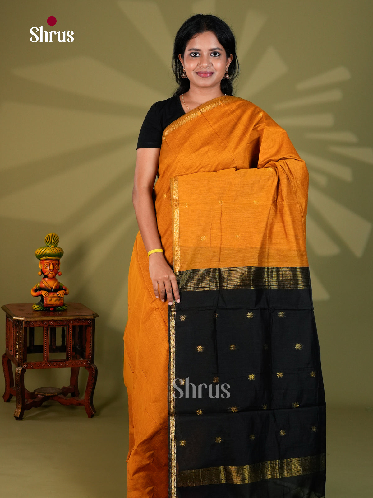 Semi Maheshwari Saree - ECS10081 - Shop on Shrus.com
