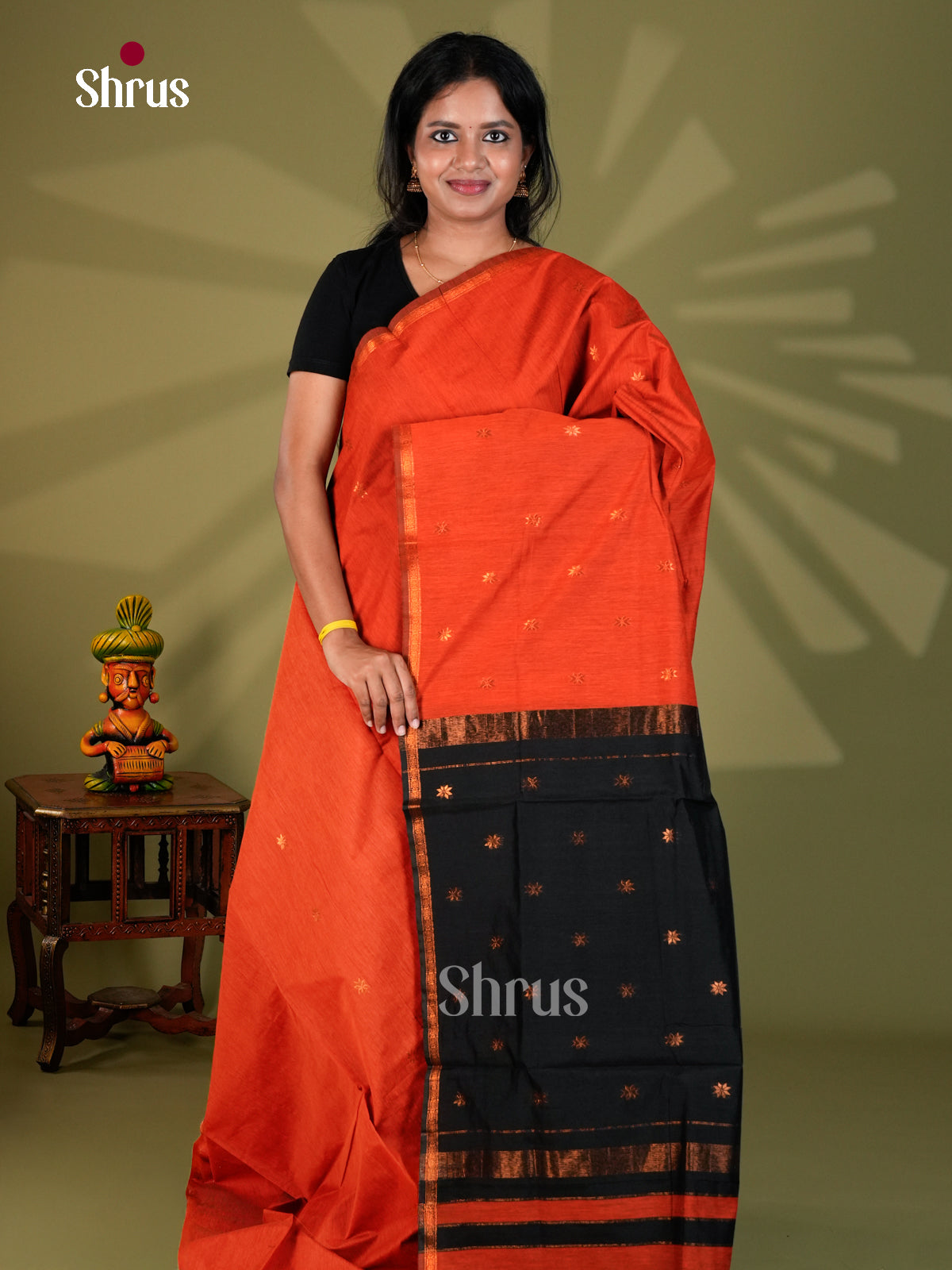 Semi Maheshwari Saree - ECS10086 - Shop on Shrus.com