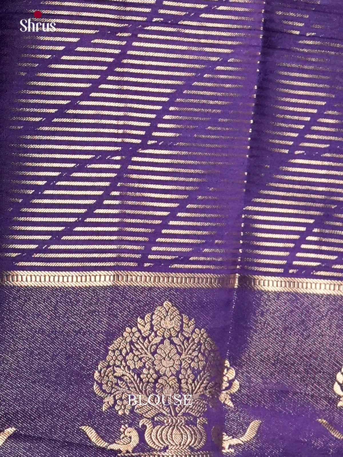 Semi Mysoresilk Saree - ECS11369 - Shop on Shrus.com