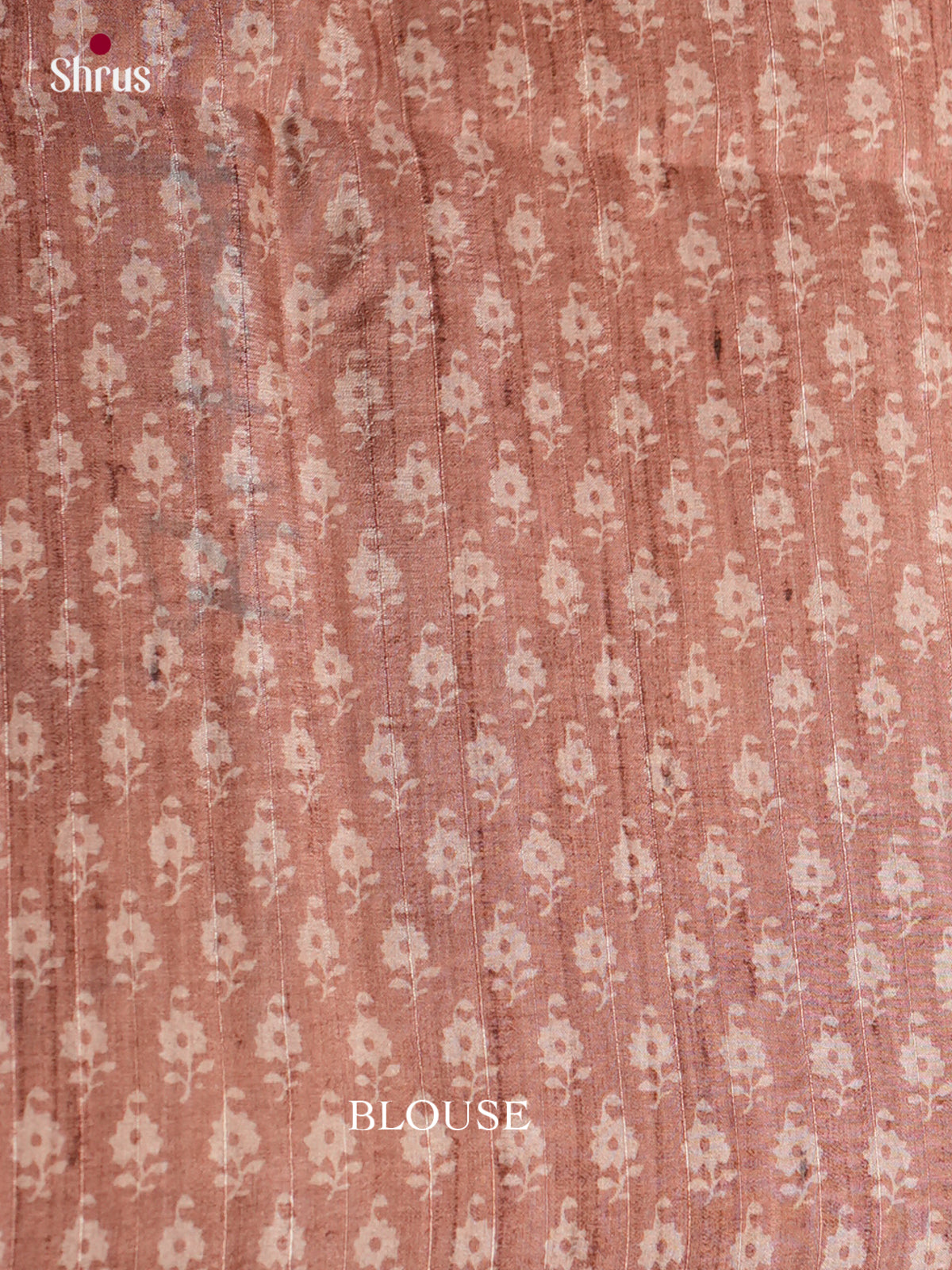 Printed Semi Tussar Saree - ECS12020 - Shop on Shrus.com