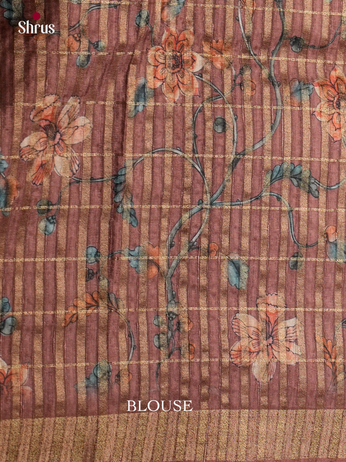 Semi Tussar Saree - ECS12070 - Shop on Shrus.com