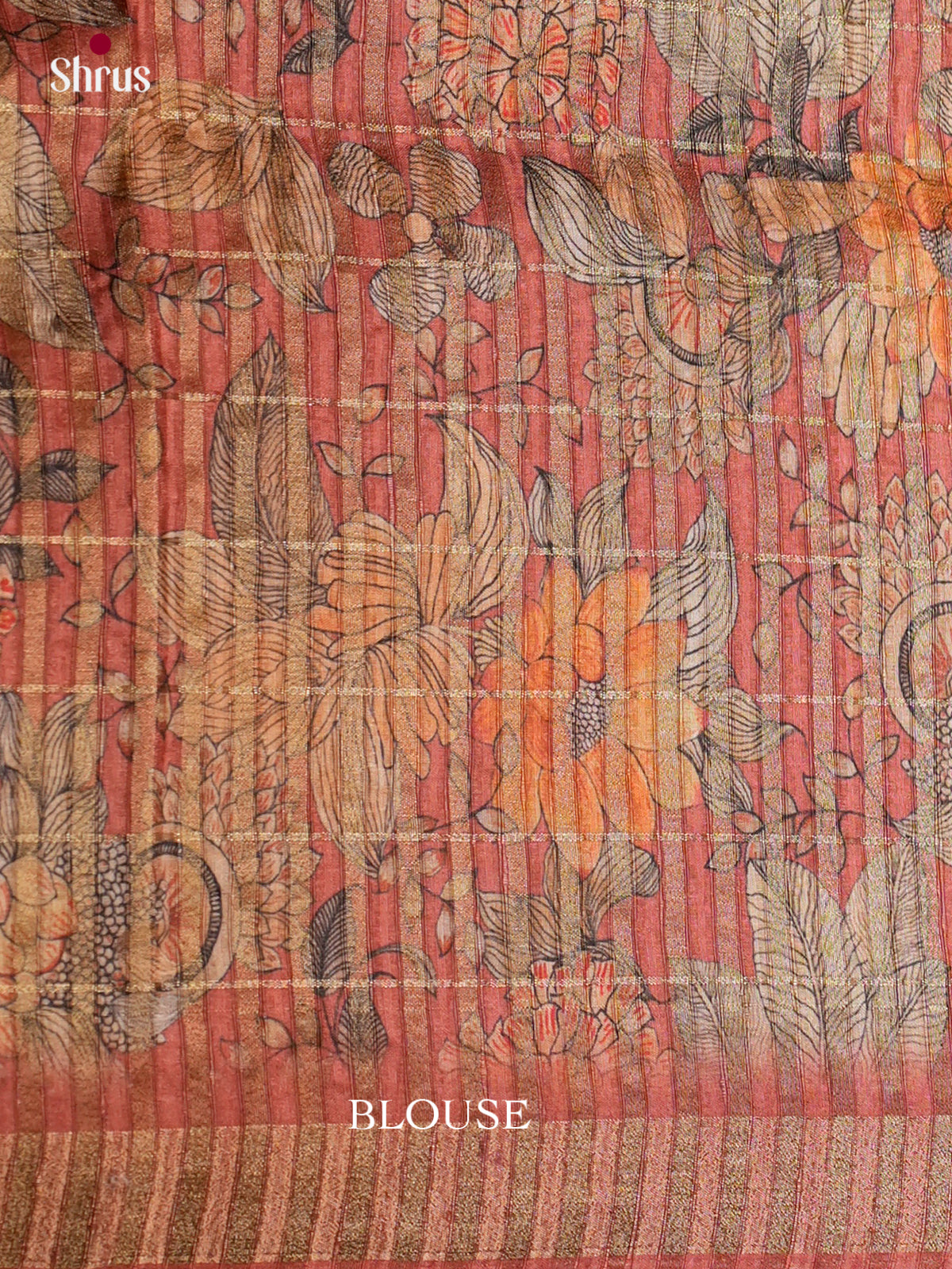 Semi Tussar Saree - ECS12072 - Shop on Shrus.com