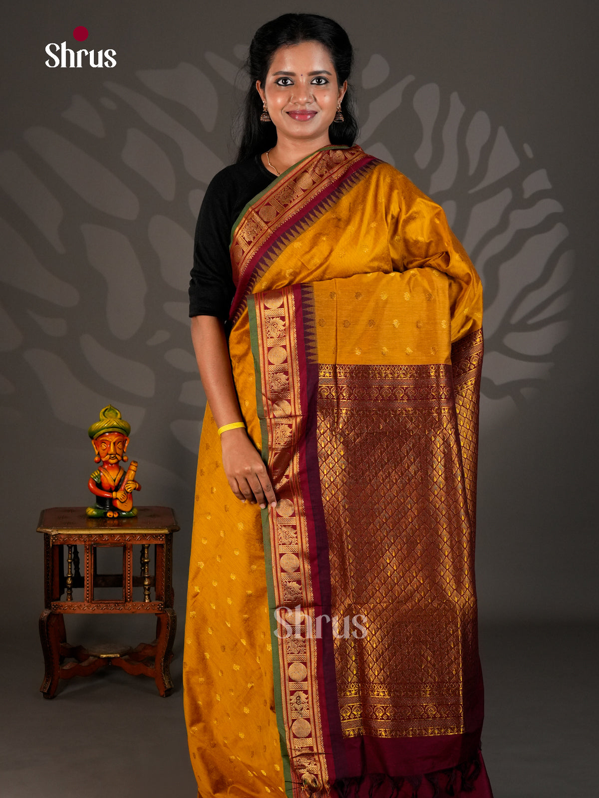 Kalyani Cotton Saree - ECS18001 - Shop on Shrus.com