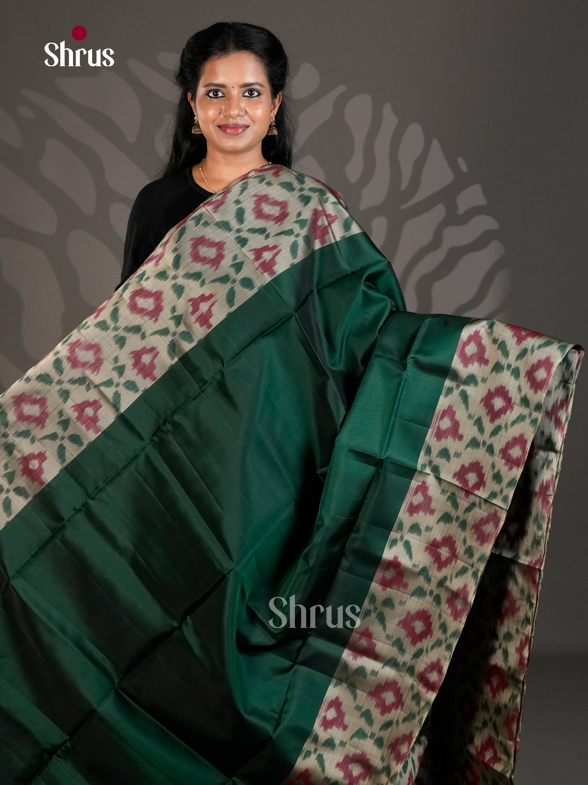 Softsilk-halfpure Saree - ECS19001 - Shop on Shrus.com