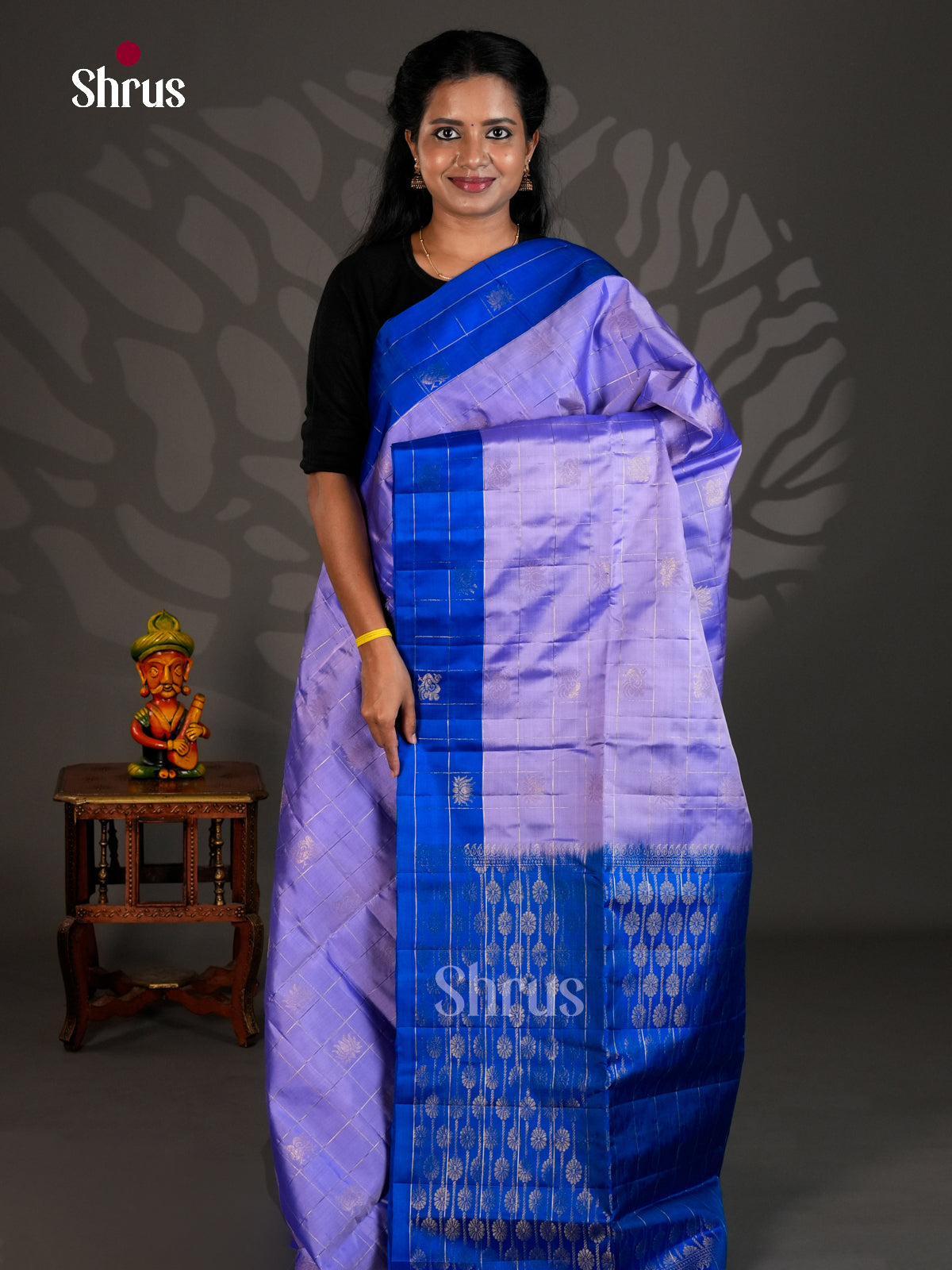 Soft Silk Saree - ECS19017 - Shop on Shrus.com