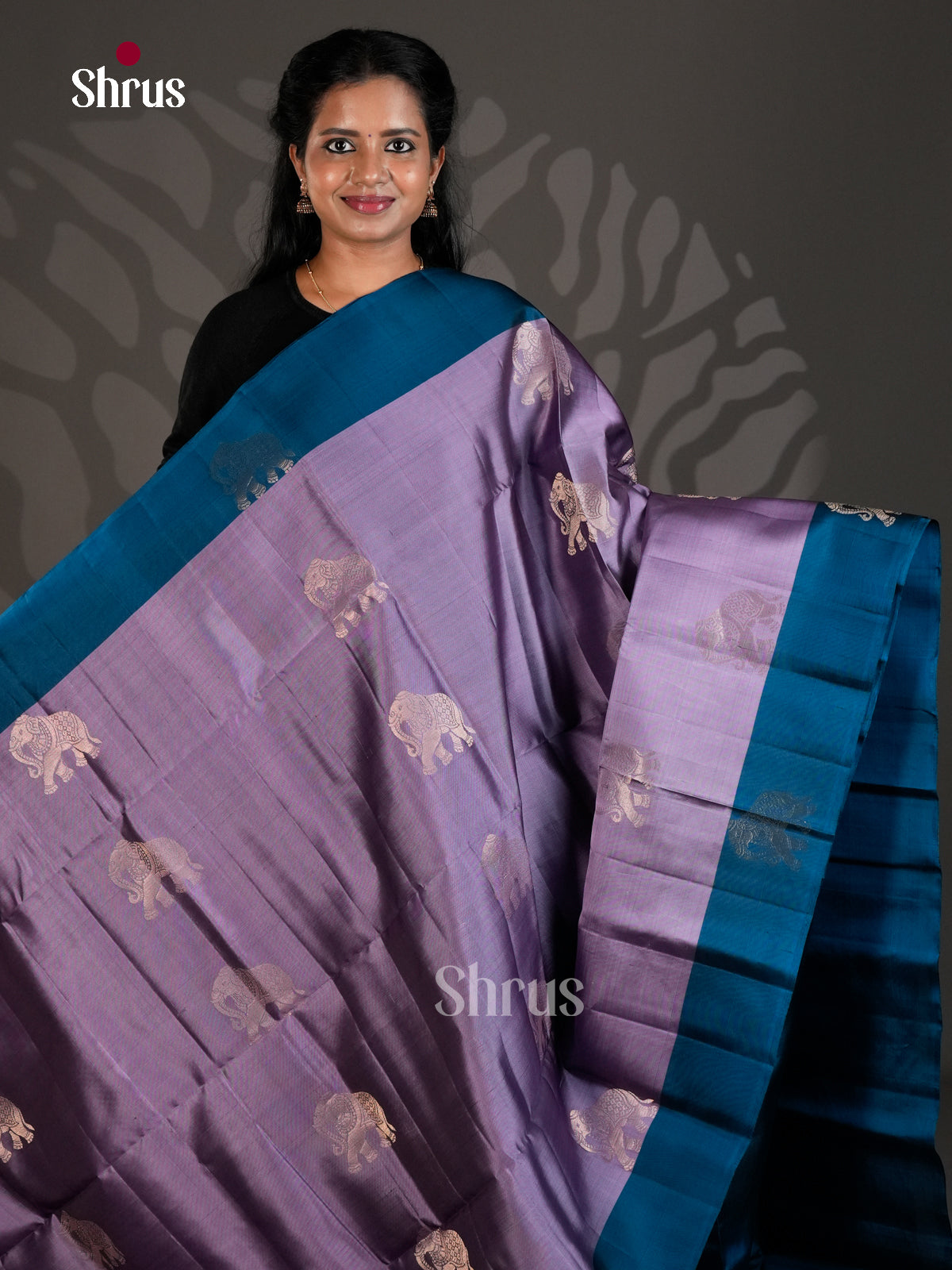 Soft Silk Saree - ECS19032 - Shop on Shrus.com