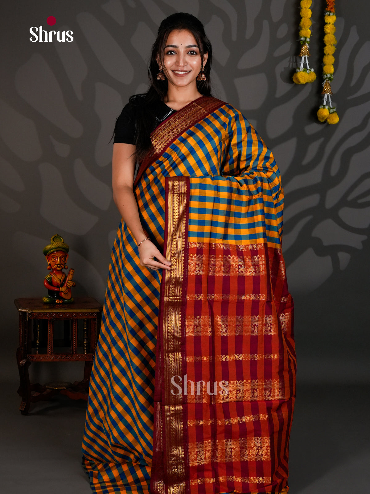Kalyani Cotton Saree - ECS25018 - Shop on Shrus.com