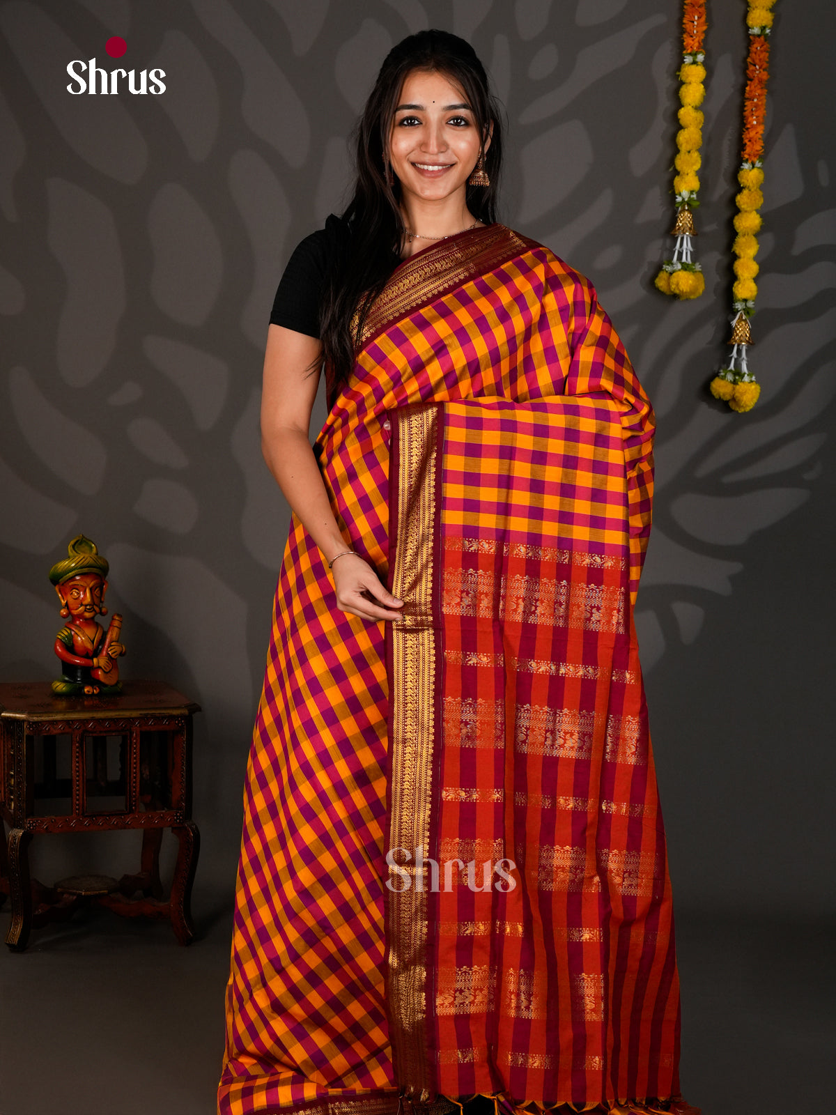 Kalyani Cotton Saree - ECS25022 - Shop on Shrus.com