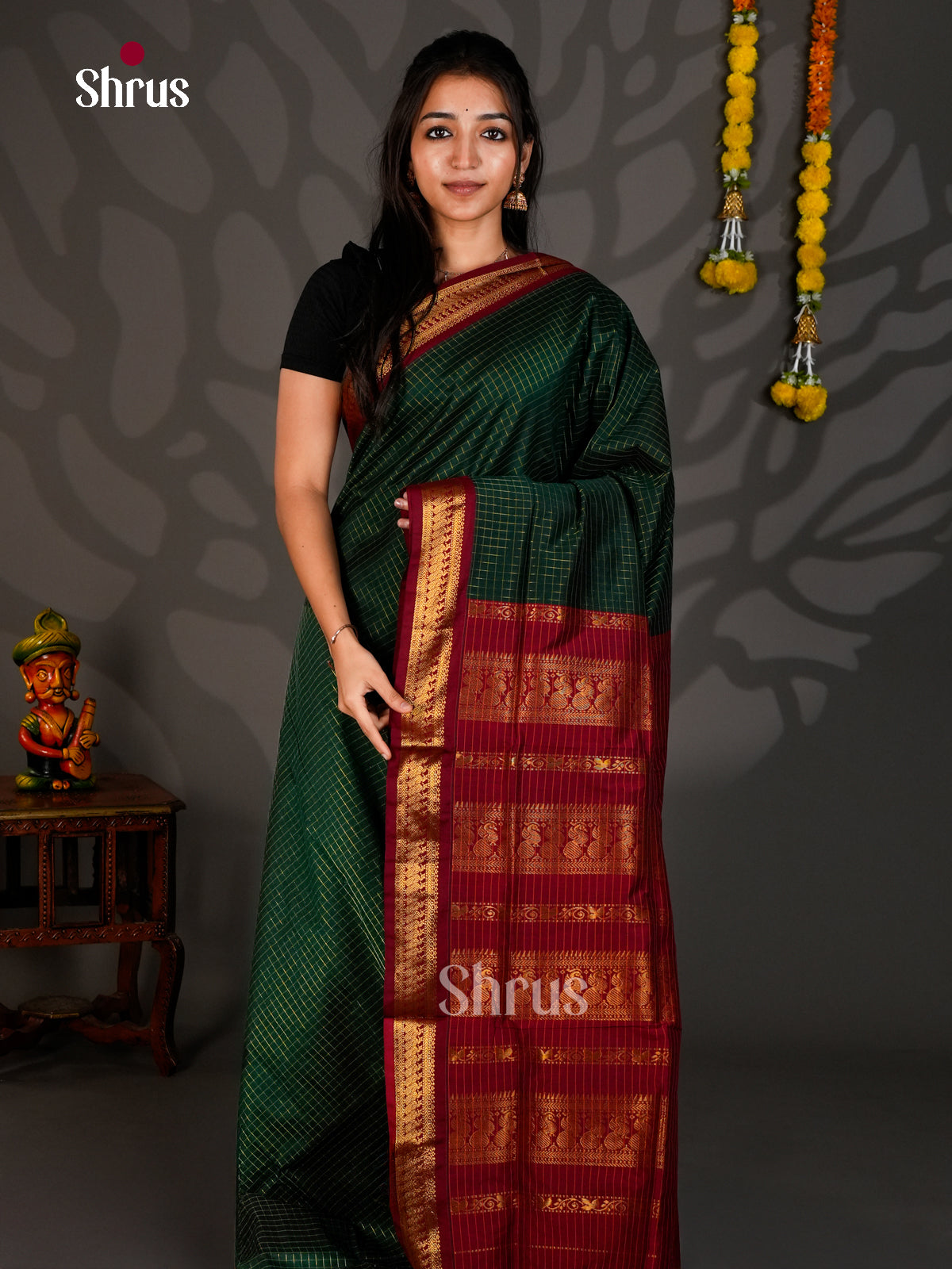 Kalyani Cotton Saree - ECS25034 - Shop on Shrus.com
