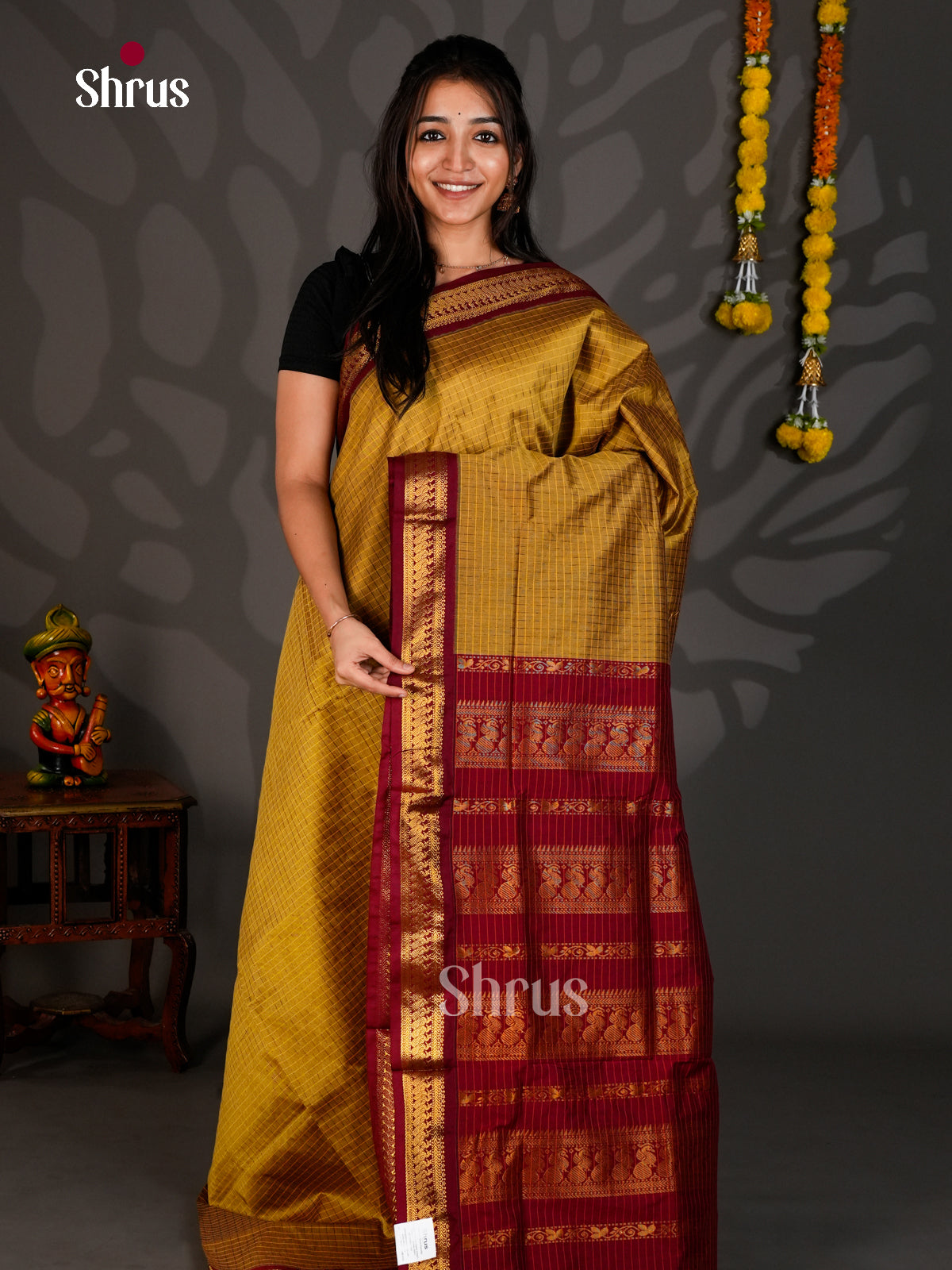 Kalyani Cotton Saree - ECS25035 - Shop on Shrus.com