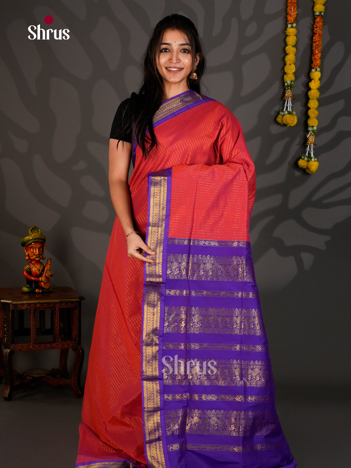 Kalyani Cotton Saree - ECS25039 - Shop on Shrus.com